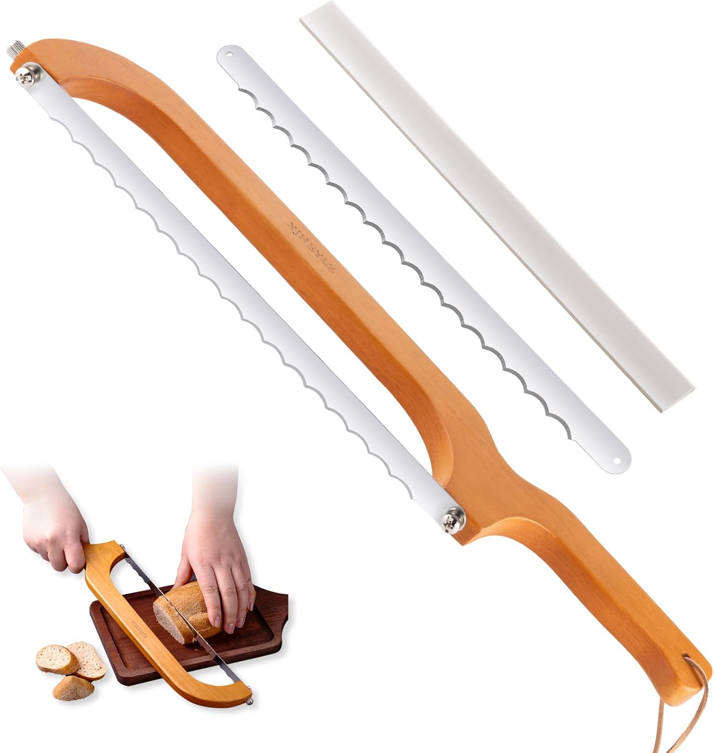 XJHEYLZ Sourdough bread knife ONLY $15.49 at Amazon