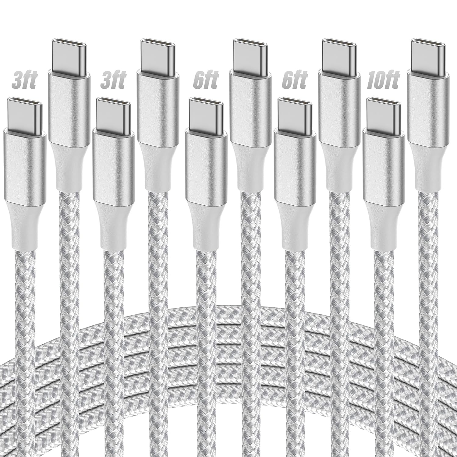 USB C Cable 5-Pack for $3.99 at Amazon