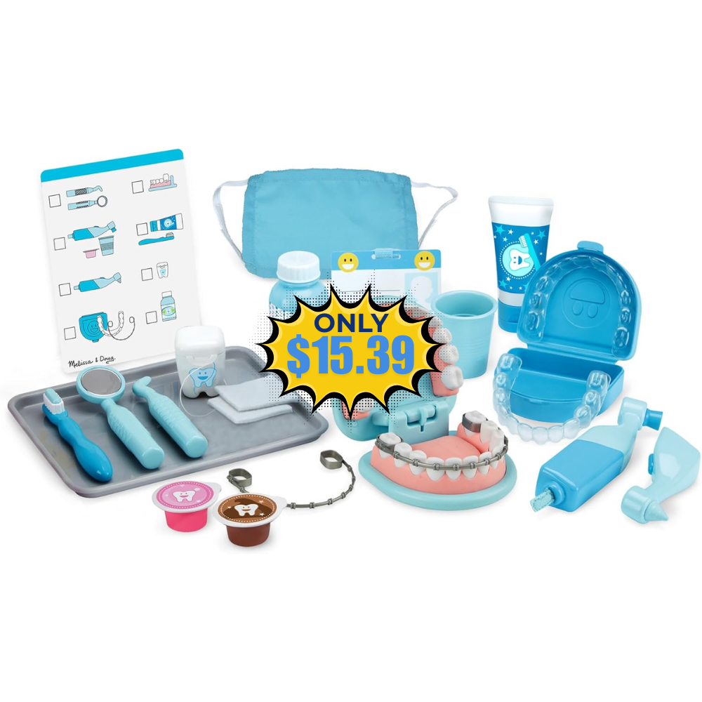 Melissa & Doug Super Smile Dentist Play Set Sale: Save 59%