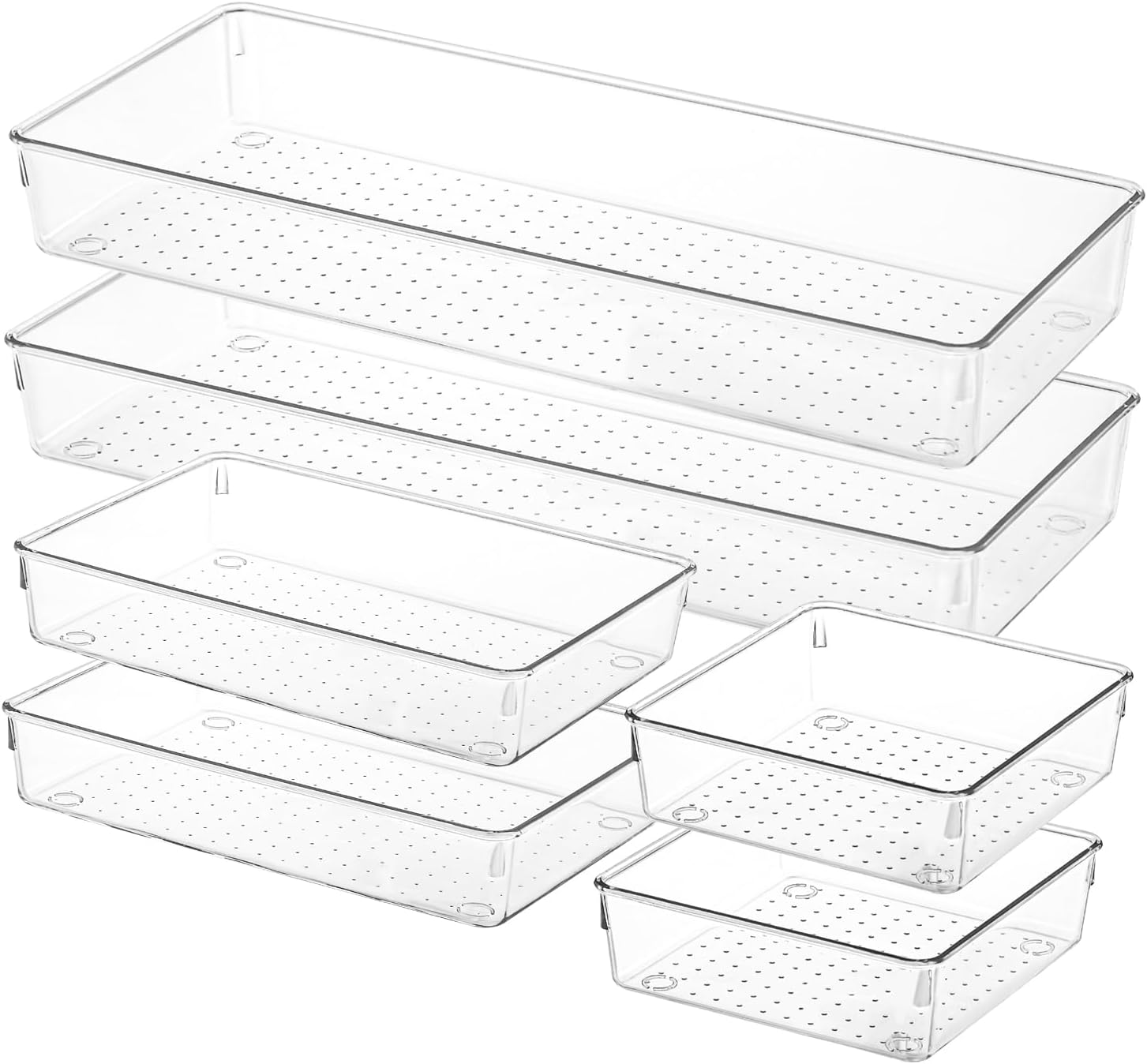 Voova 6 Pack Drawer Organizers Set just $12.09 at Amazon