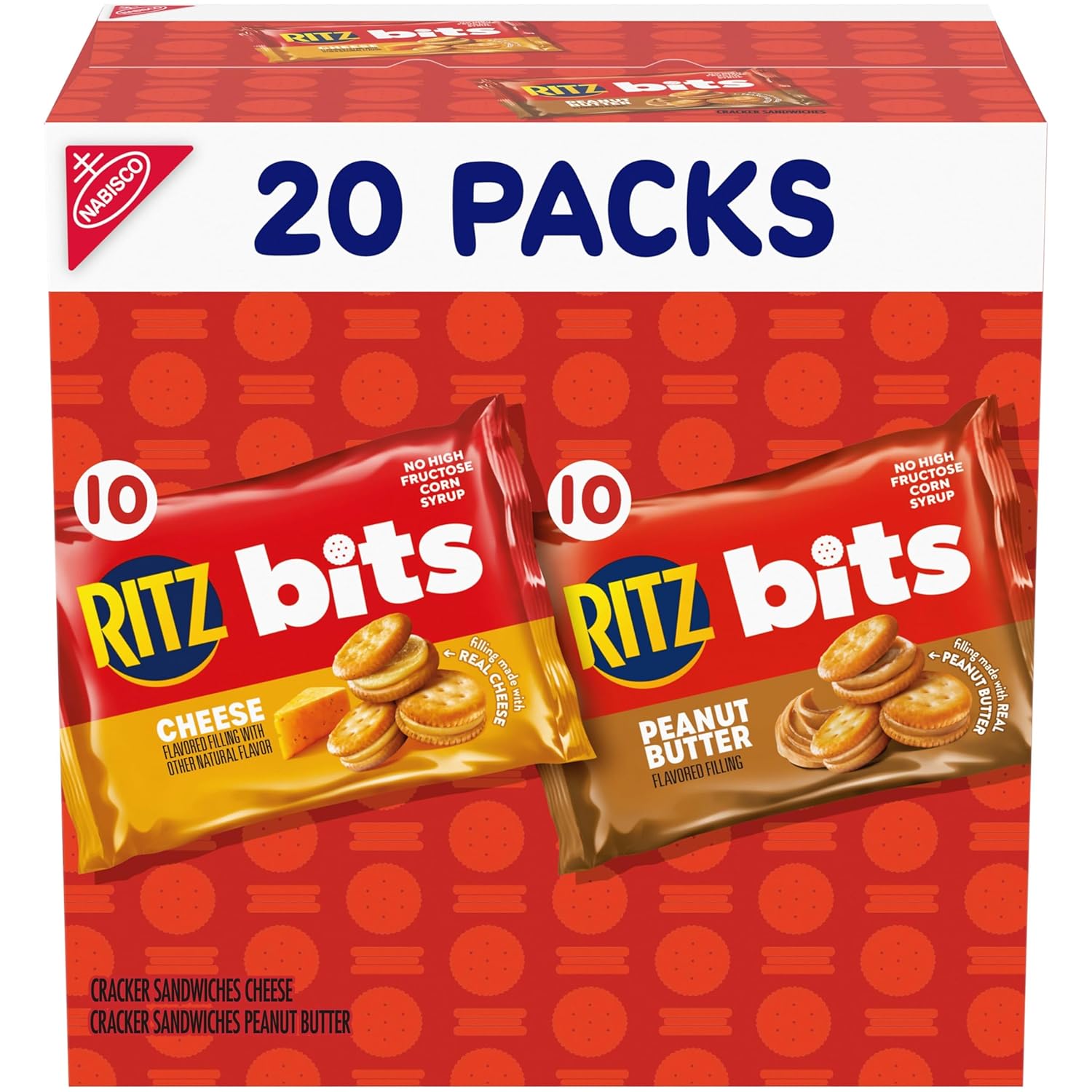 RITZ Bits Cheese and RITZ Bits Peanut Butter just $5 at Amazon