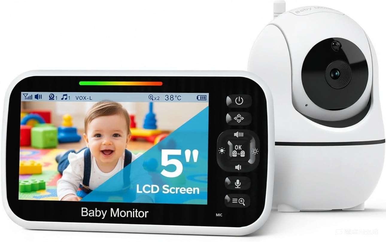 GoodBaby 5″ Baby Monitor with Camera just $69.99 at Amazon