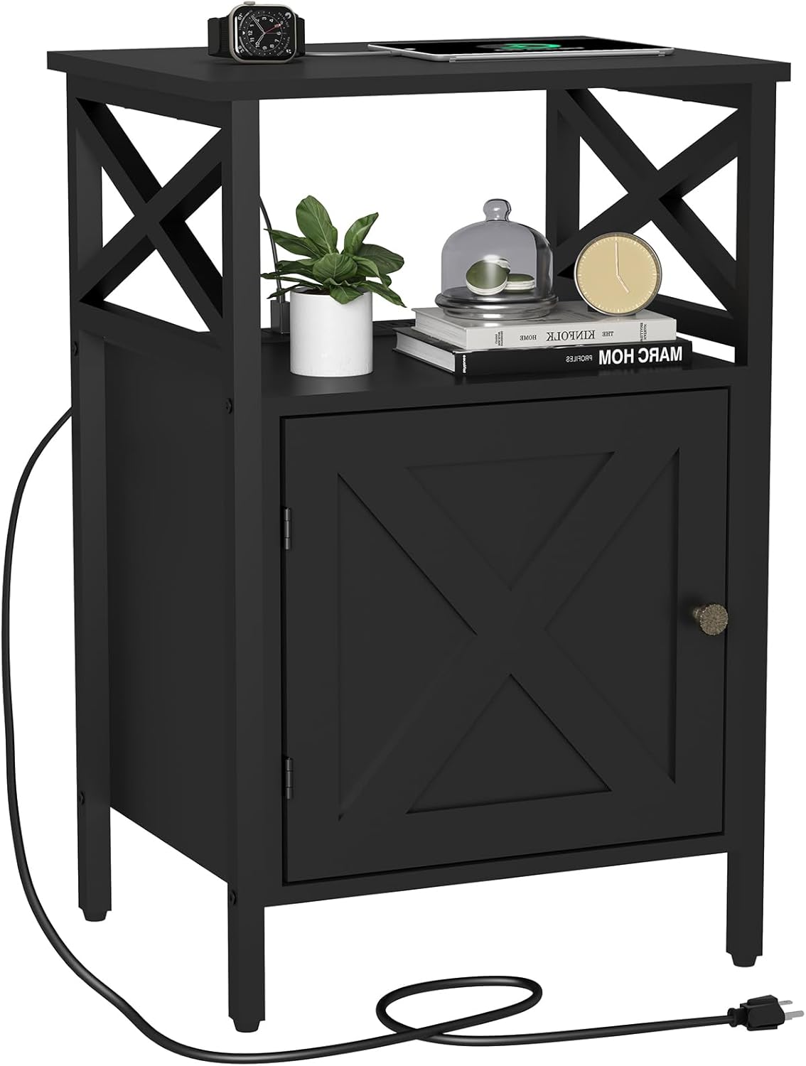 End Table with Charging Station ONLY $69.99 at Amazon