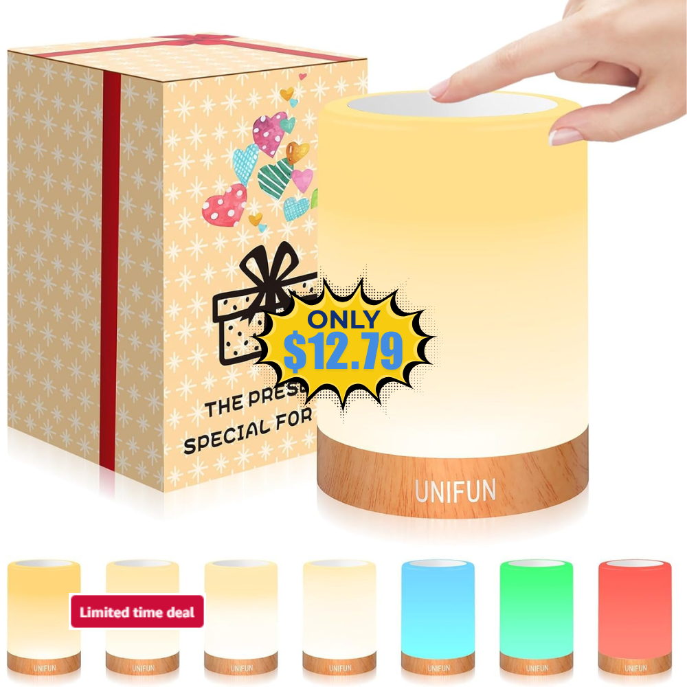 UNIFUN Table Lamp Deal: Save 47% at UNIFUN