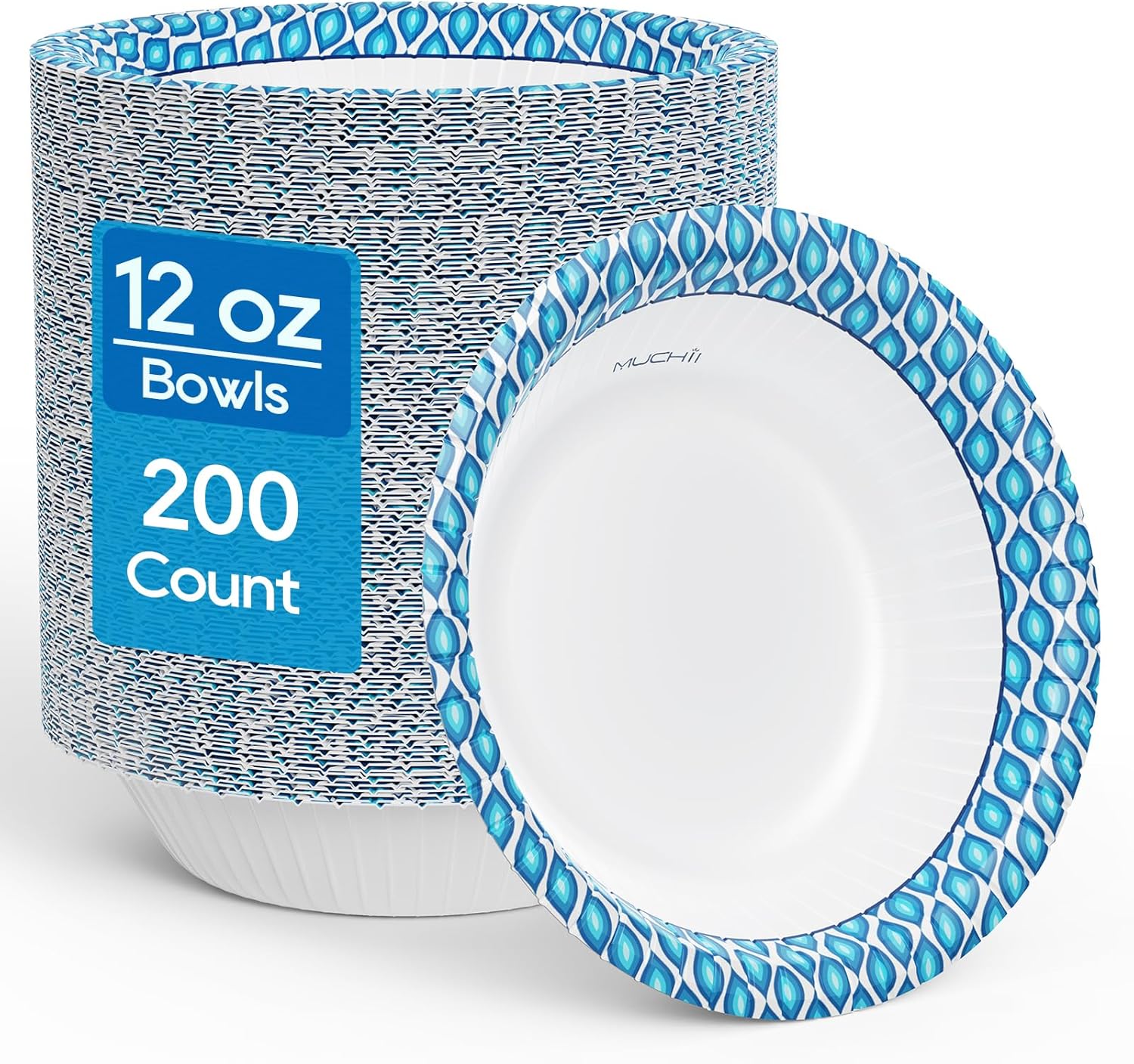 MUCHII 12 Oz Paper Bowls just $ at Amazon