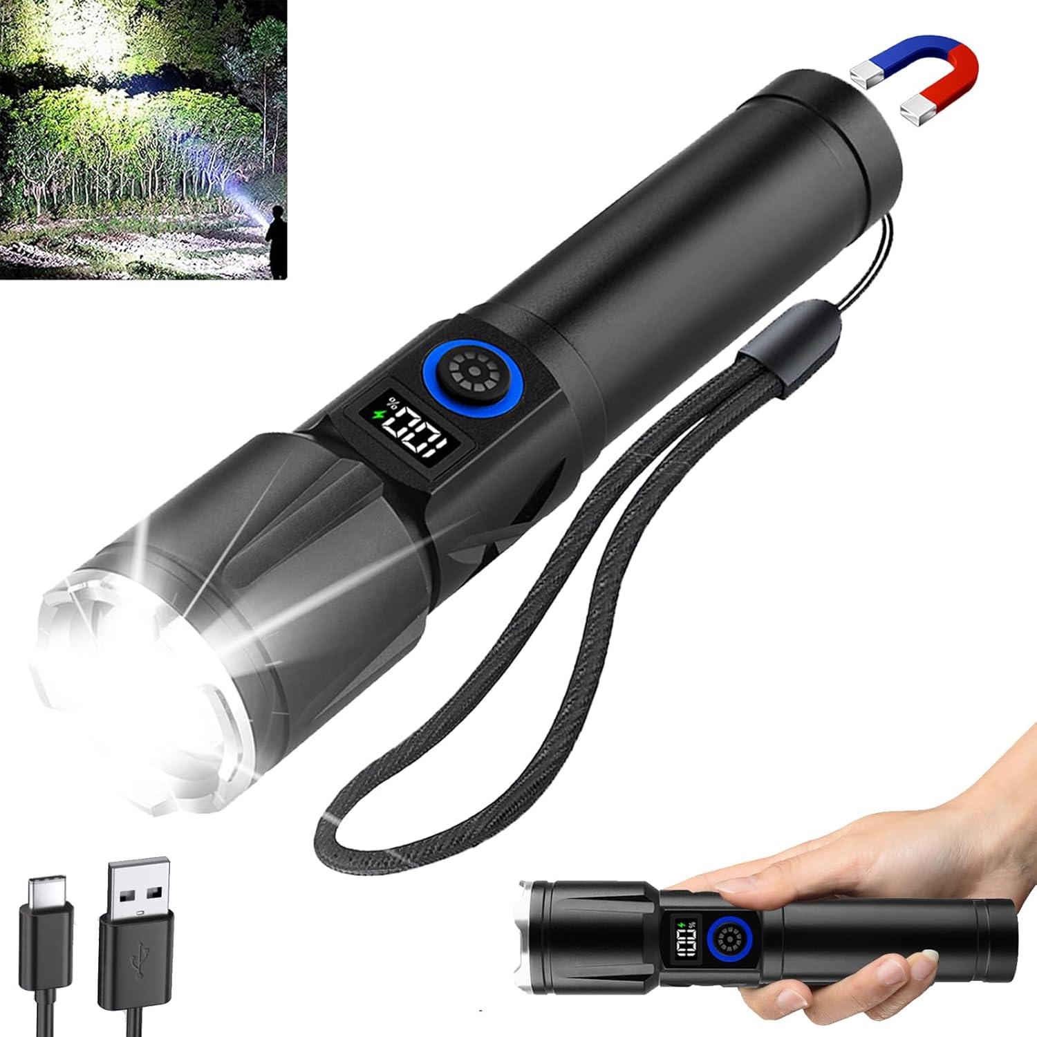 Sogidon Magnetic Flashlight: High Lumens for Just $19.99 at Amazon