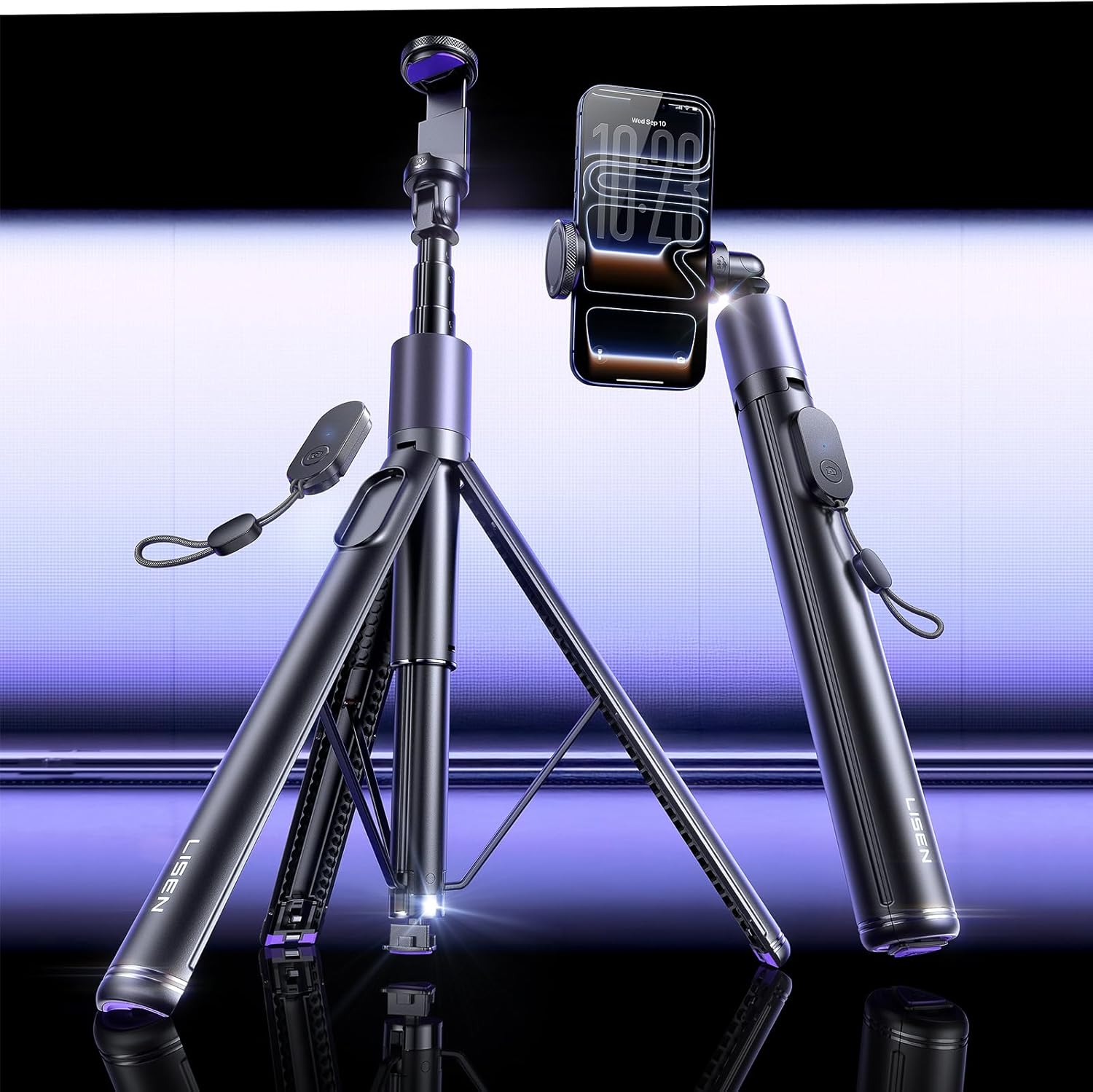 LISEN Phone Tripod for iPhone just $15.99 at Amazon