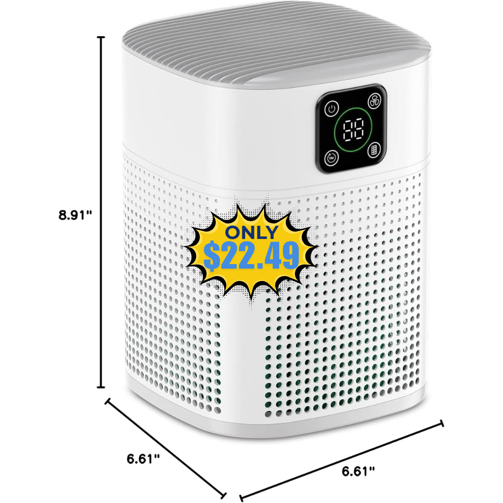Honeyuan Air Purifier Sale: Save 32% at Honeyuan