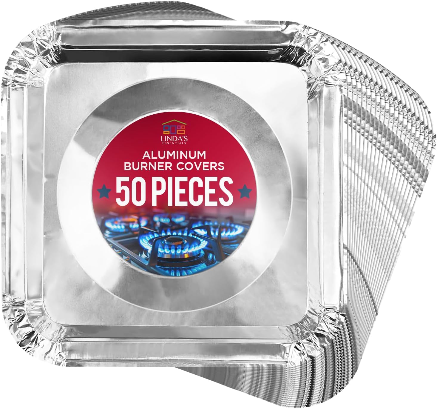 Aluminium Gas Stove Burner Covers just $7.99 at Amazon