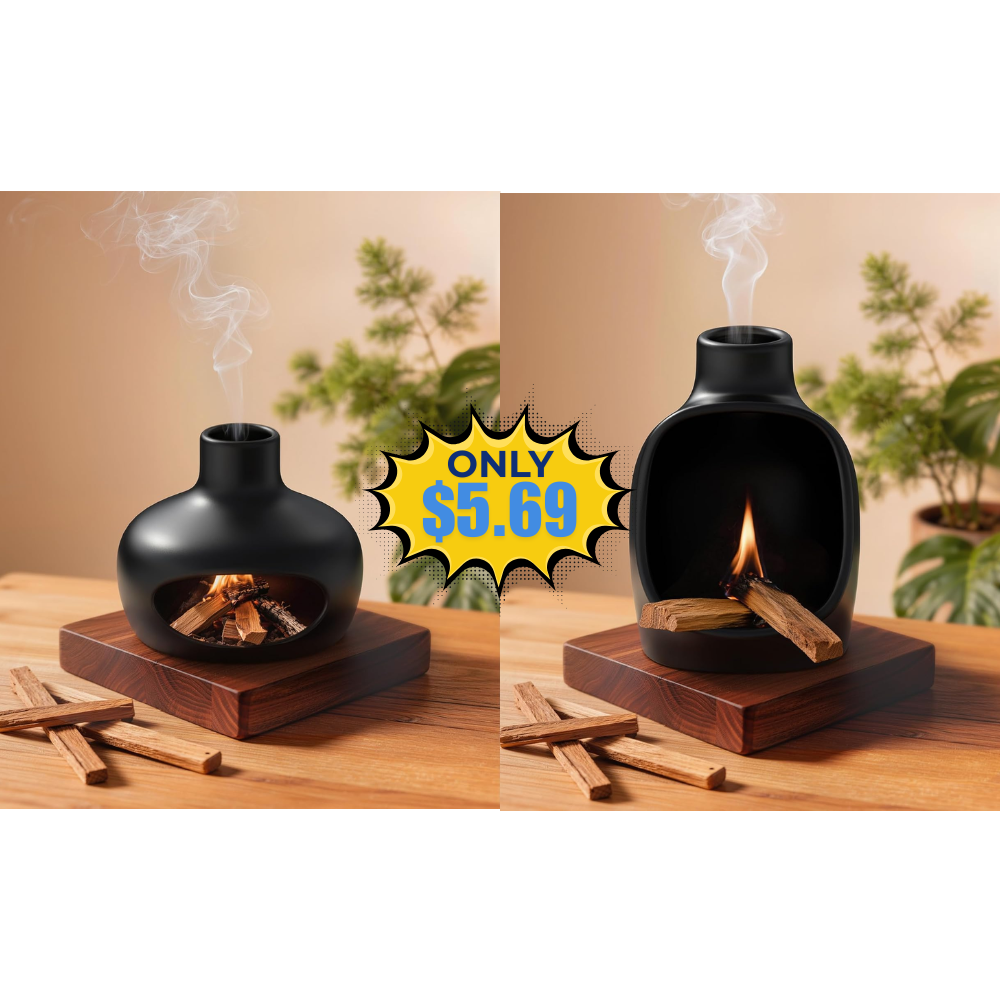 Modern Chiminea Incense Burner