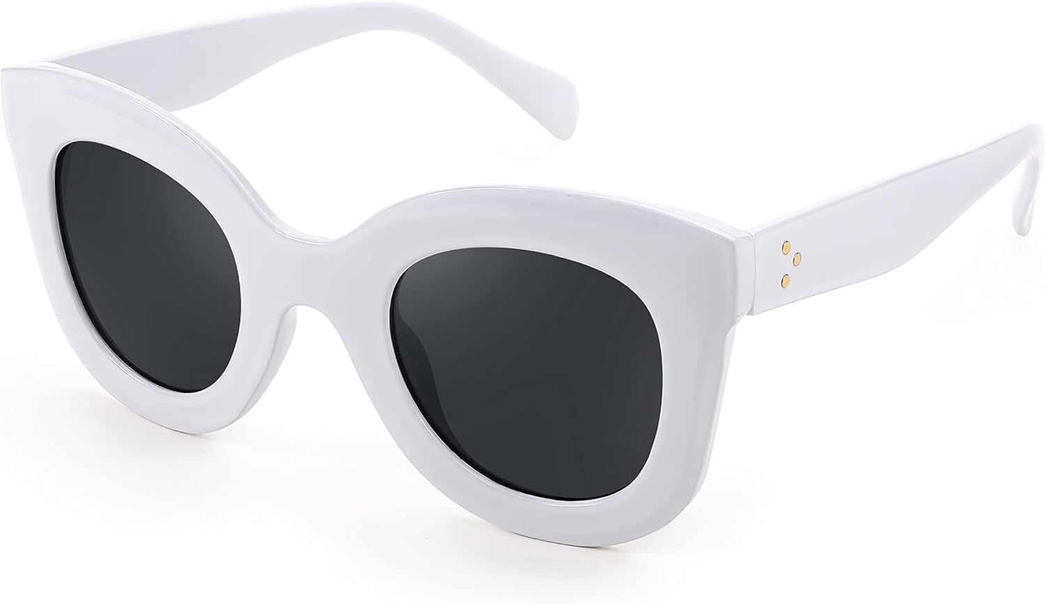 FEISEDY Oversized Square Horn Sunglasses Men  ONLY $19.98 at Amazon