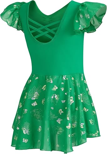 DIPUG Ballet Leotards for Girls with Skirt Sh ONLY $19.99 at Amazon