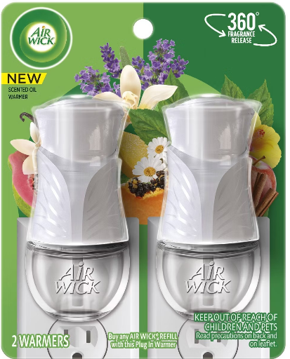 Target Patio & Garden Pick: Air Wick Scented Oil Air Freshener Warmer 2-Pack