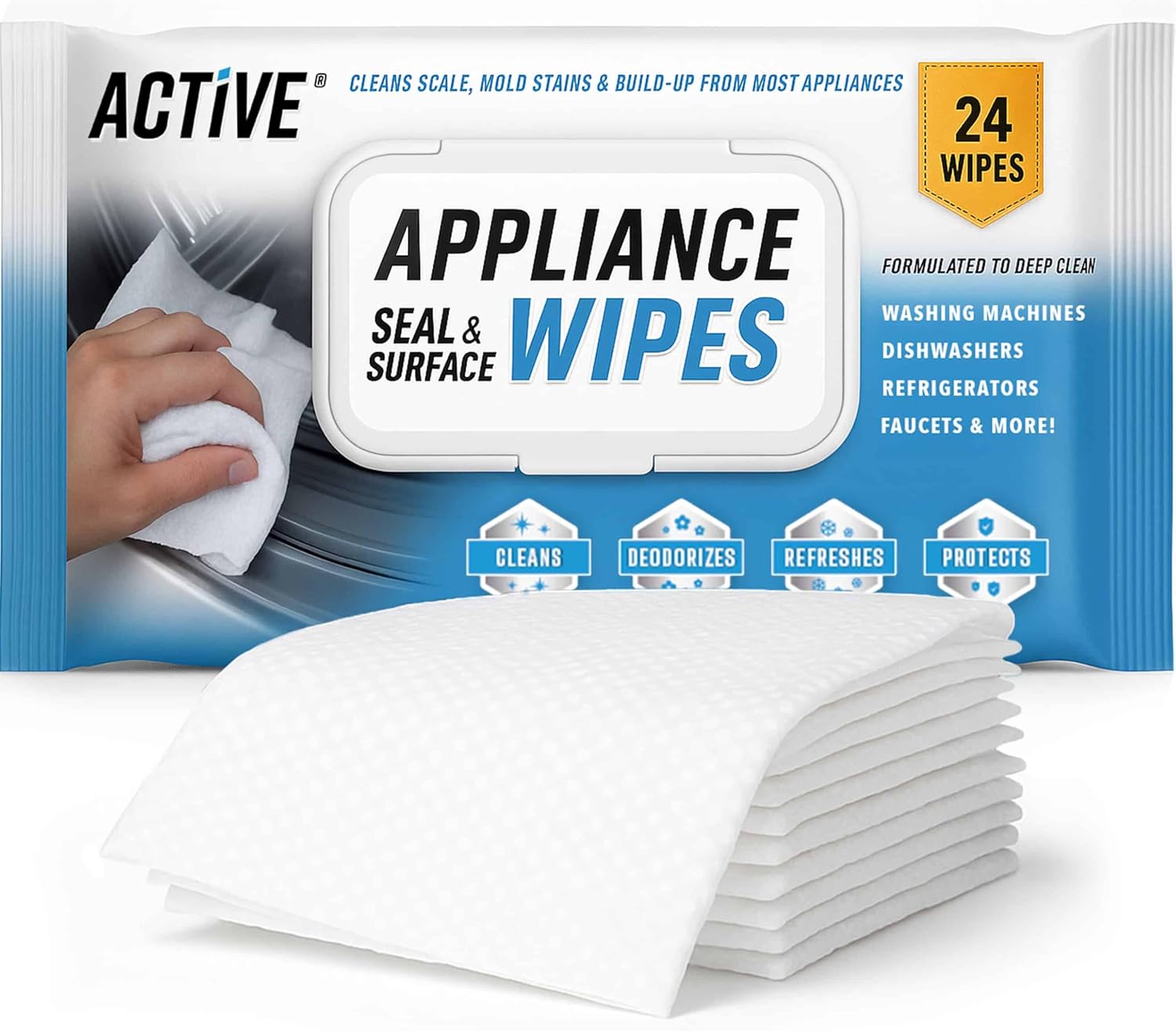 ACTIVE Home Appliance Surface Cleaner Wipes just $5.73 at Amazon
