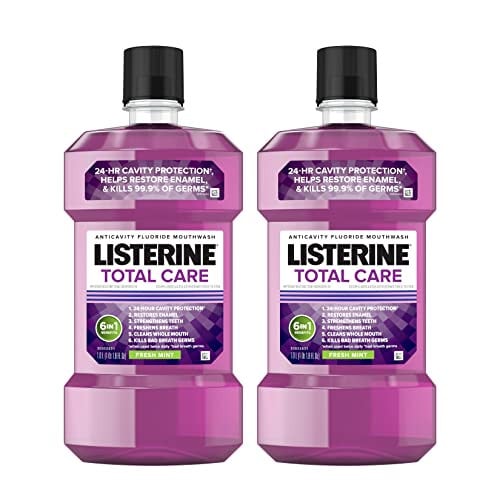 Amazon Patio & Garden Pick: Listerine Total Care Anticavity Fluor