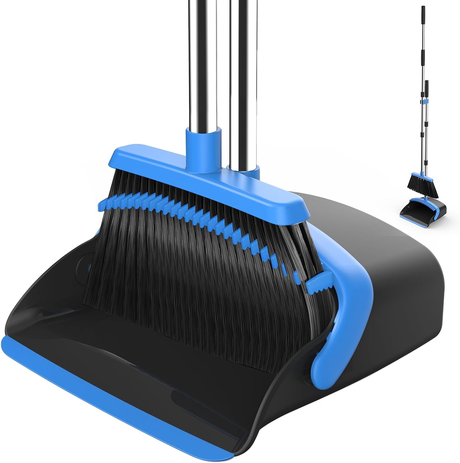 NACENA Broom and Dustpan Set just at Amazon