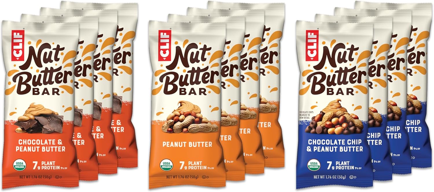 Clif Nut Butter Bar – Variety Pack – Peanut B ONLY $18.89 at Amazon