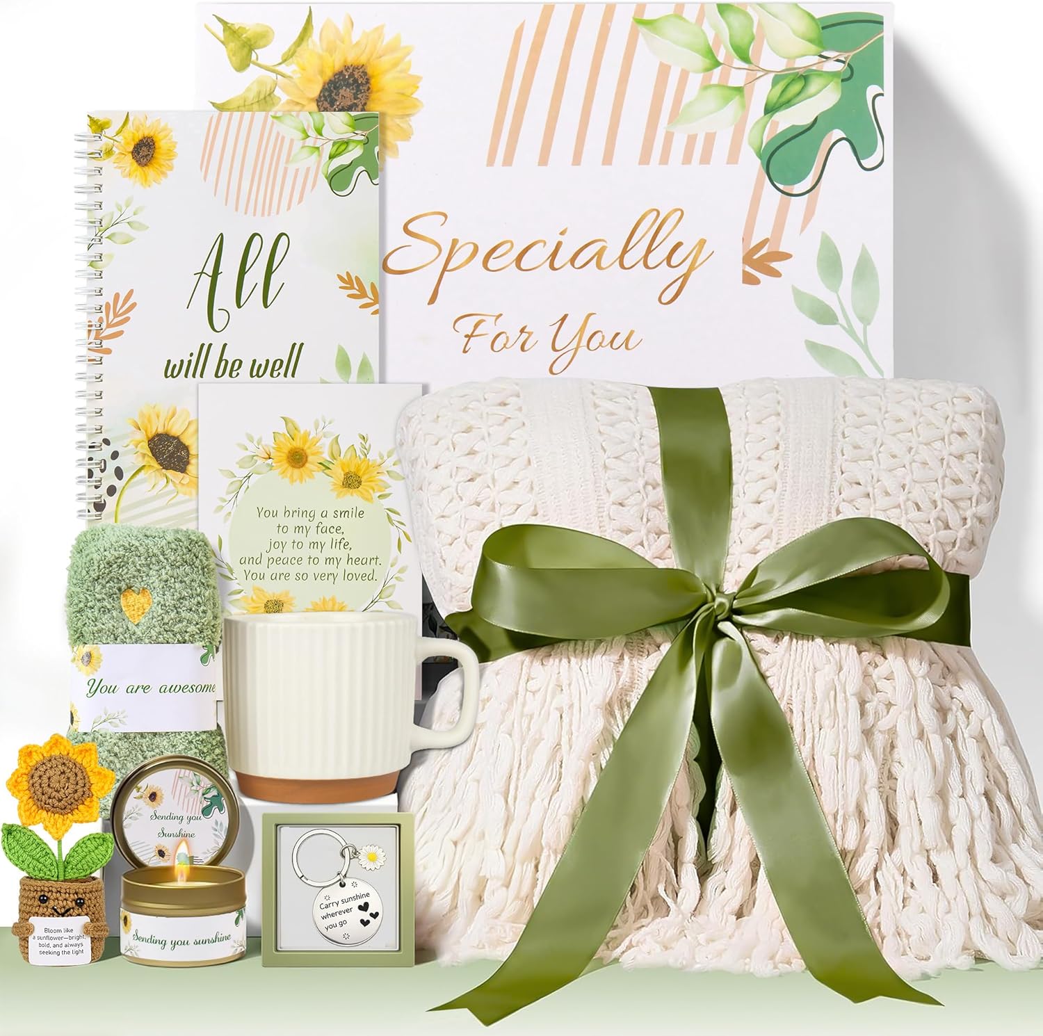 Sunflower Gift Basket for Mom just $17.09 at Amazon