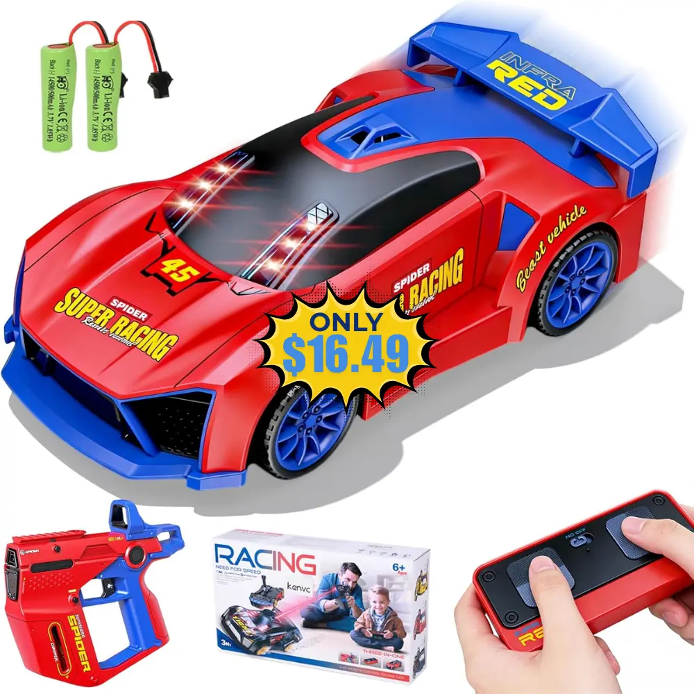3 IN 1 Remote Control Car with Infrared Gun