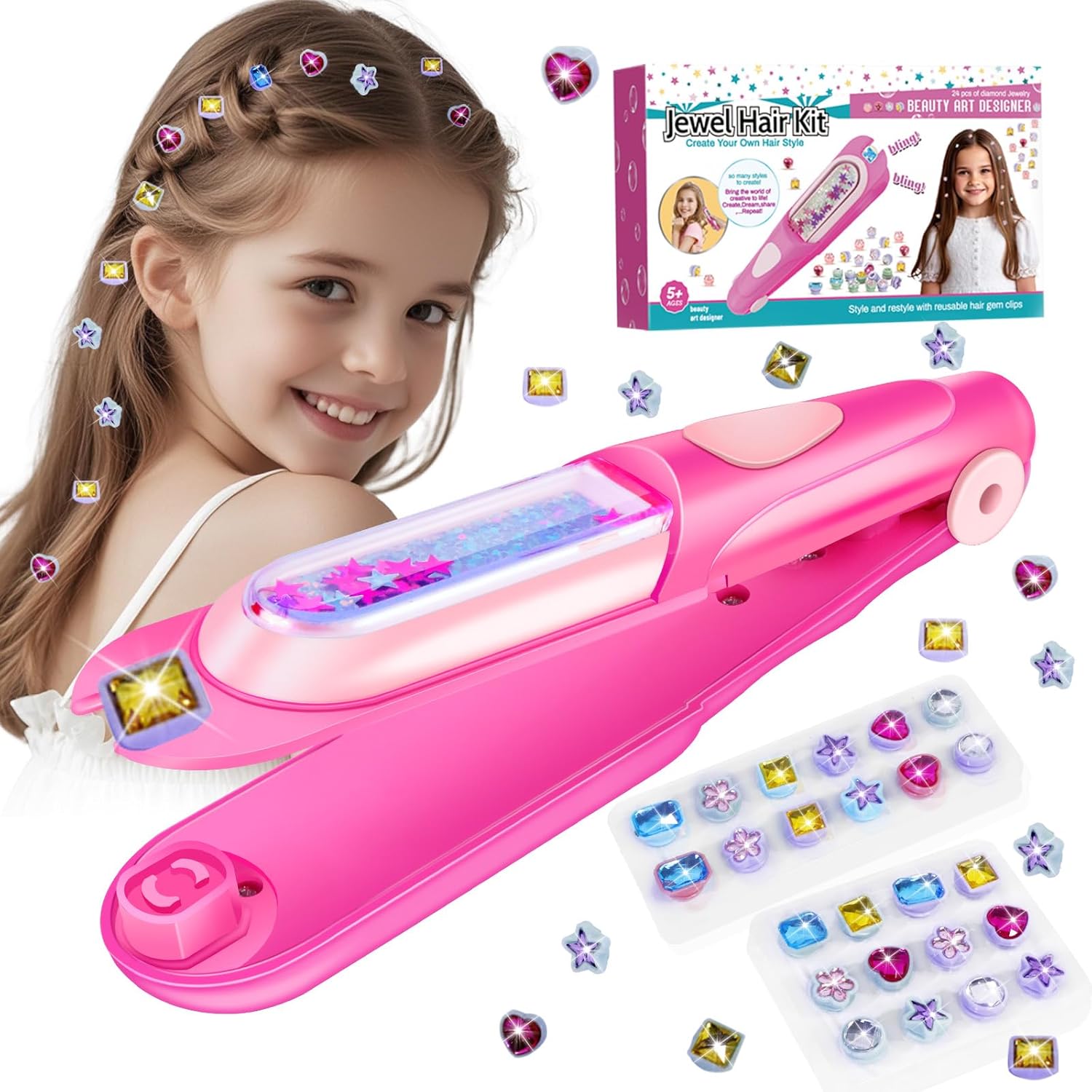 kidzkube Hair Gem Stamper Kit ONLY $18.04 at Amazon