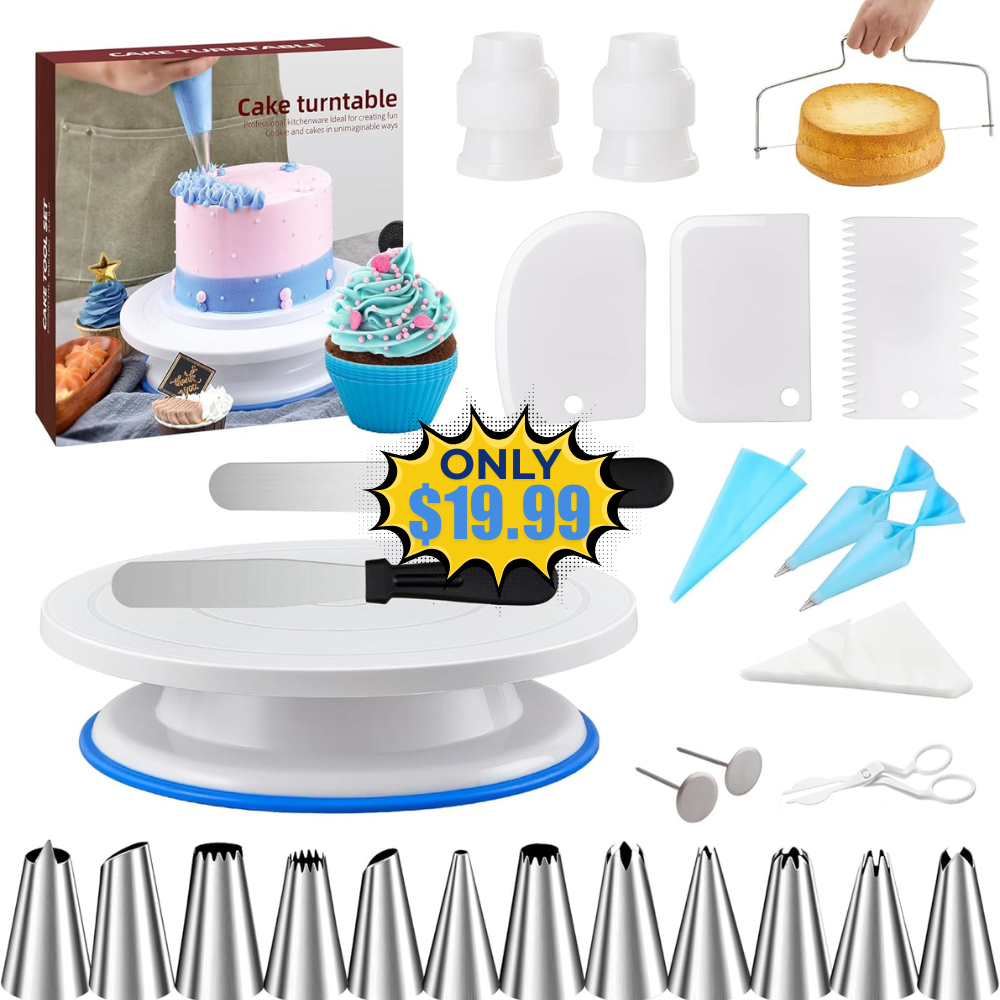 Cake Decorating Tools Supplies Kit – 82Pcs Deal: Save 38%
