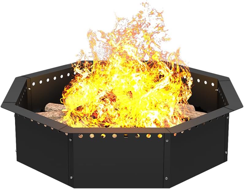 Mocomax Smokeless Fire Pit Ring 28-Inch Outer ONLY $19.98 at Amazon