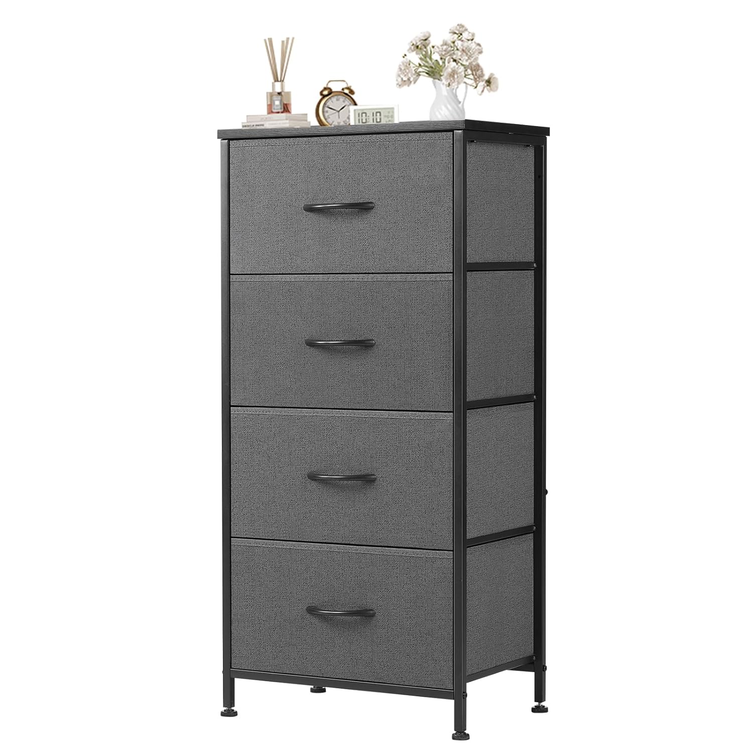 4-Drawers Dresser $15 at Amazon