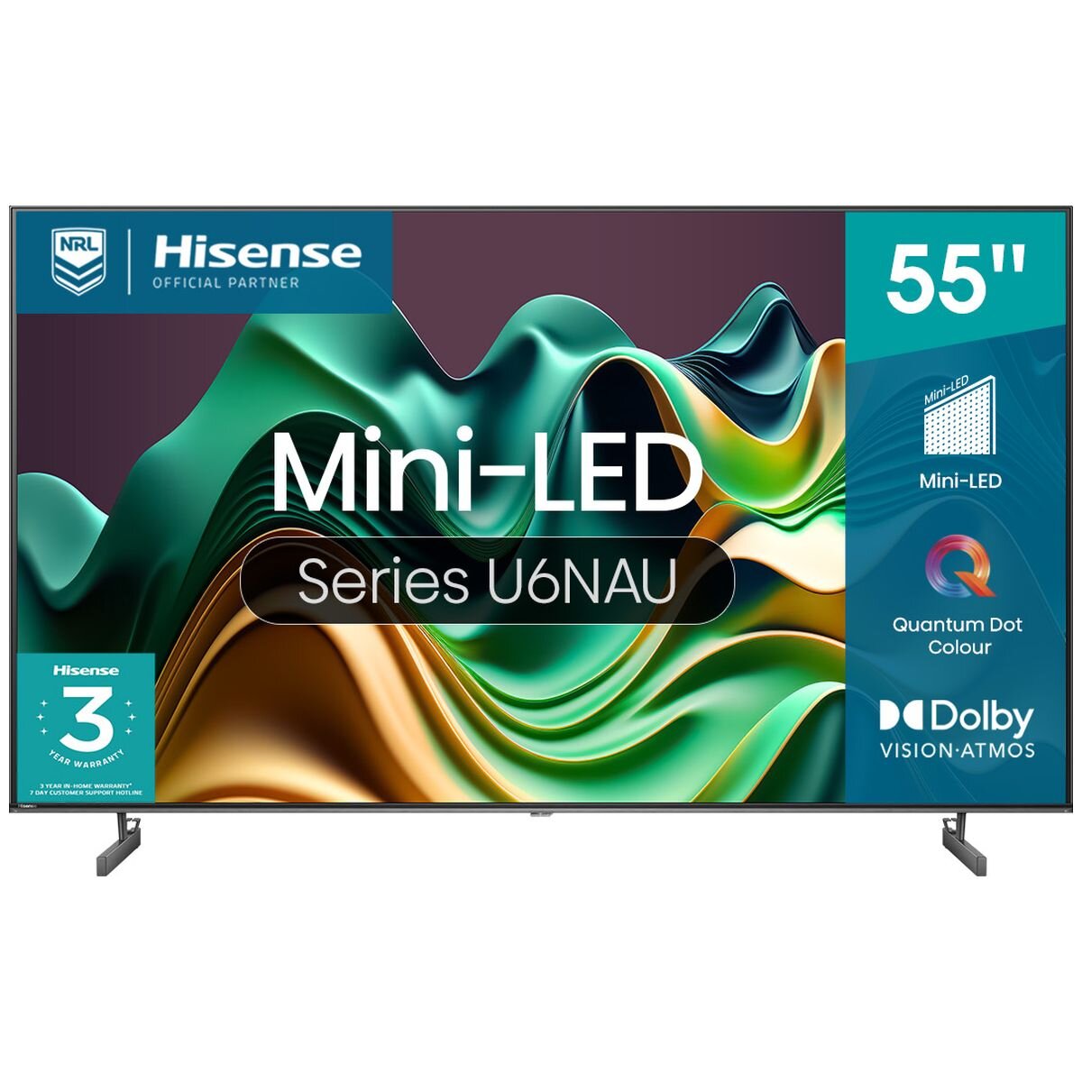 Walmart Patio & Garden Pick: Hisense 55″ 4K UHD Mini-LED QLED Sma