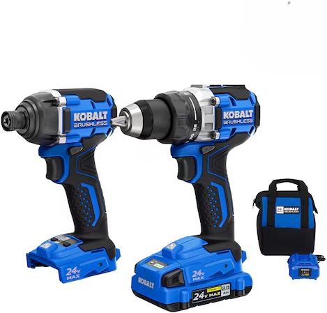 Lowe’s Daily Pick: Kobalt 24-volt 2-Tool Brushless Power Tool Com