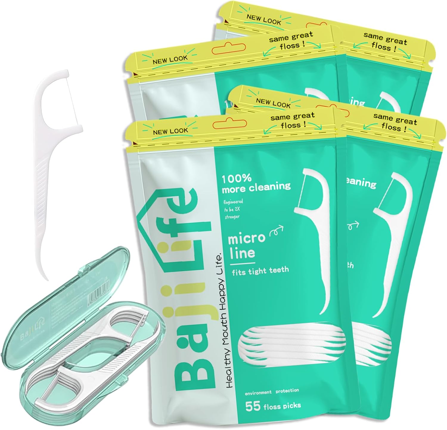 Dental Floss Picks(228 Count) – Tooth Floss Picks, Tooth Picks Fl