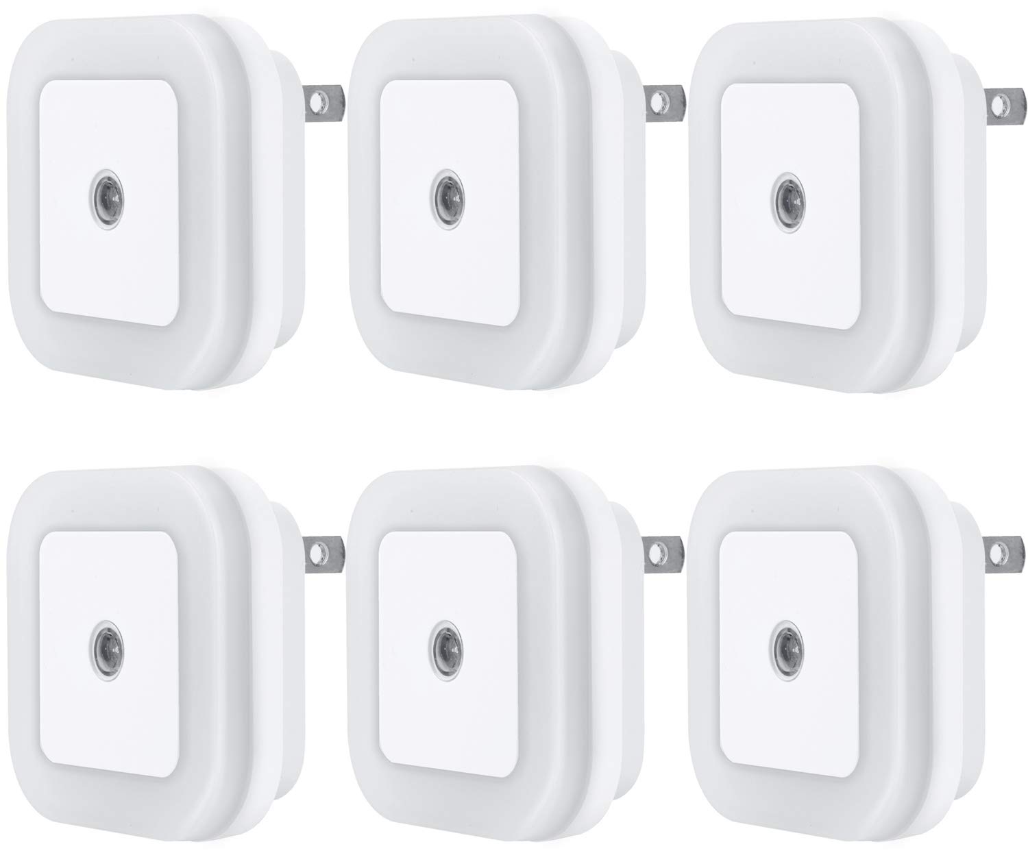 Uigos LED Night Lights 6-Pack with Smart Sensor just $9.99 at Amazon