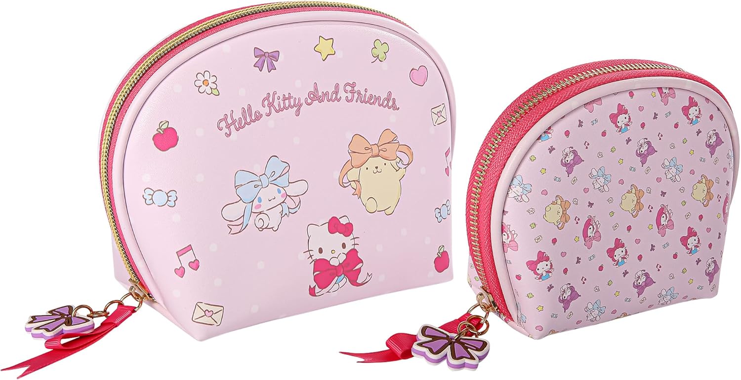 Hello Kitty 2-Piece Makeup Bag Set Only $9.xx at Amazon