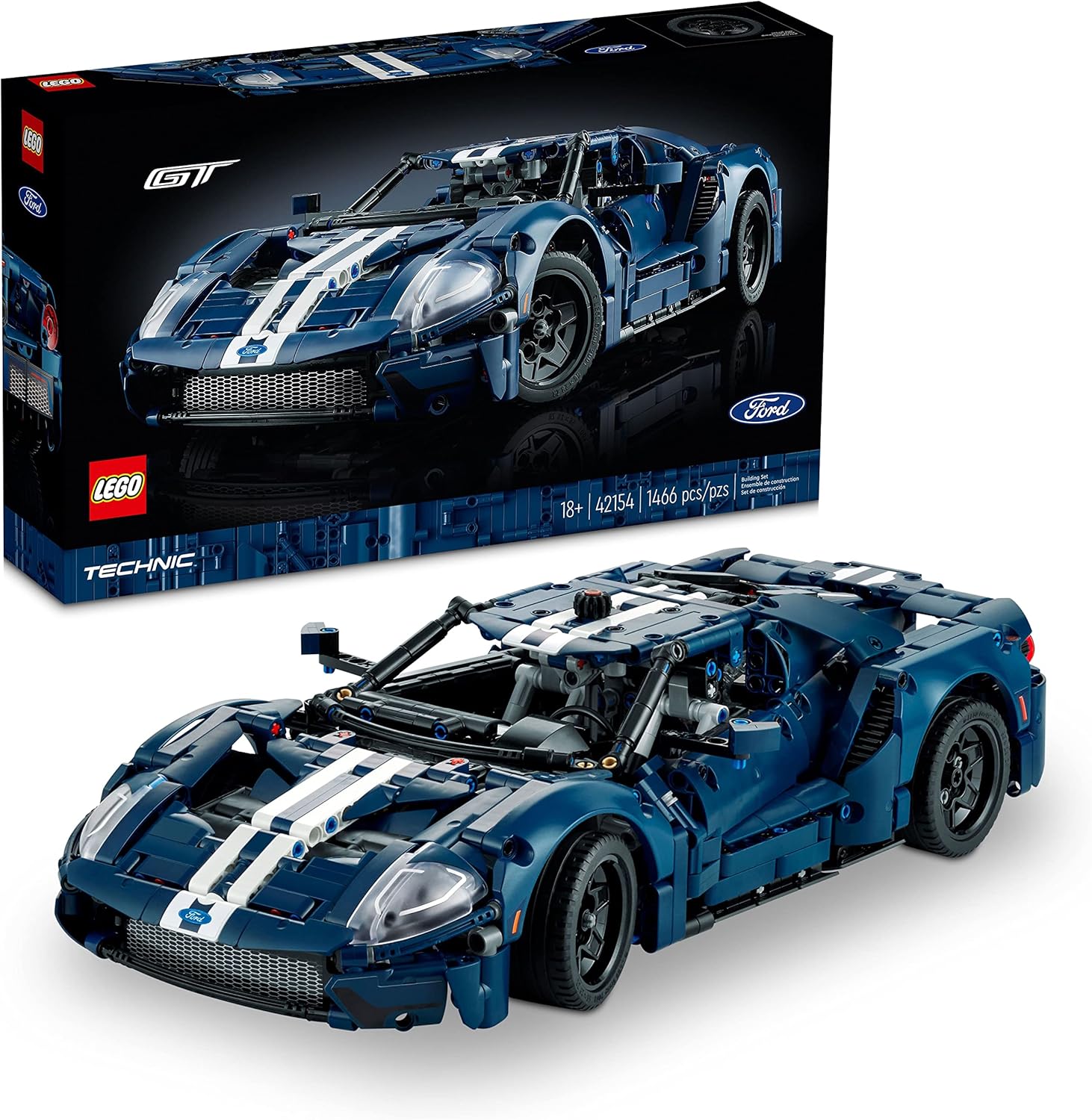 LEGO Technic 2022 Ford GT Building Set Only $79.xx (Reg $119) at