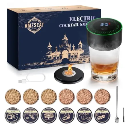 Amzseat Electric Whiskey Smoker Kit deal at Amazon