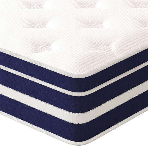 Walmart Home Pick: GUUKIN 12-inch Memory Foam Spring Hybrid Mattr