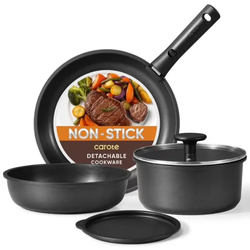 Carote 6 Pcs Pots and Pans Nonstick Cookware Set Deal at Walmart