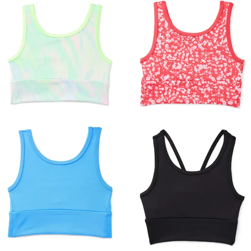 Athletic Works Girls Racerback Sports Bra for $5.98 Walmart