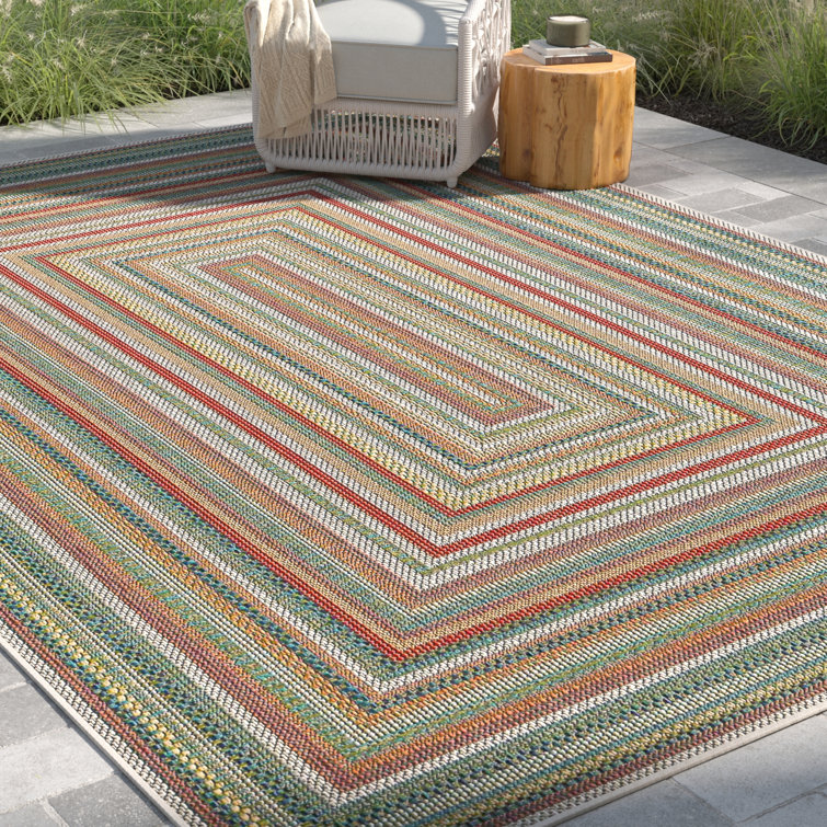Sand & Stable Lucidia Multicolor Indoor/Outdoor Area Rug just $27.99 at Wayfair