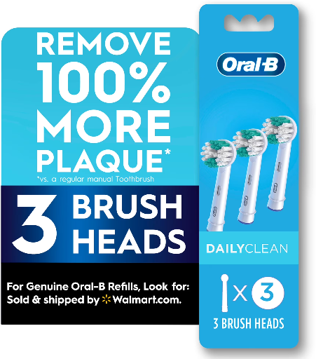 Walmart Health & Beauty Pick: Oral-B Daily Clean Replacement Toot
