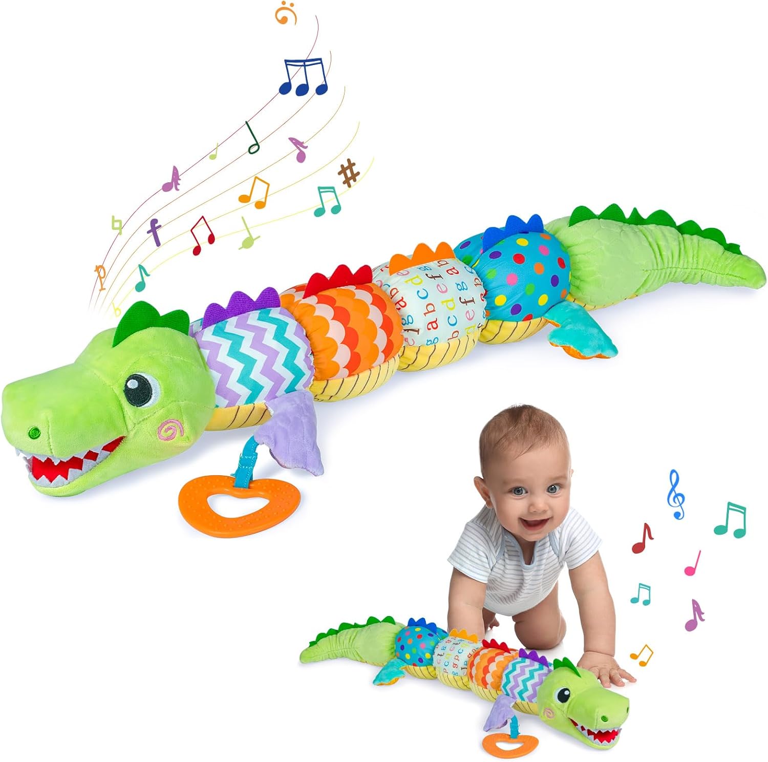Ussybaby Baby Boy Toys for 0 3 6 9 12 Months, Soft Tummy Tim deal at Amazon