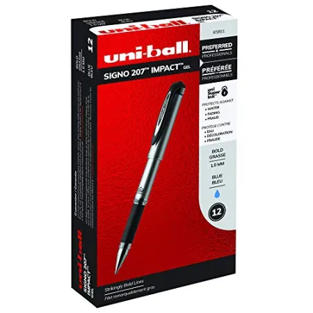 12-count Uni-Ball 207 Impact Gel Pens $11 at Amazon