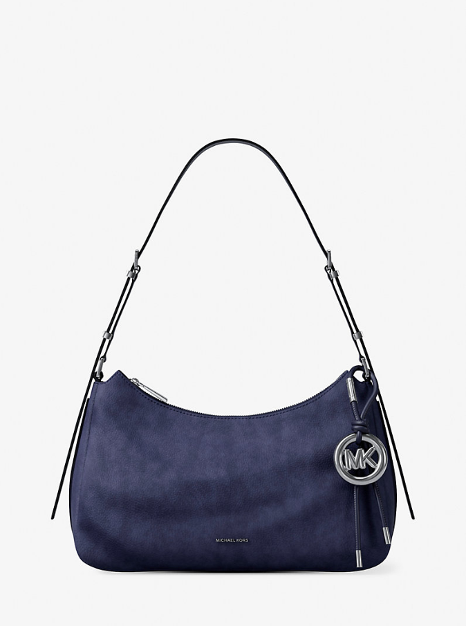 Nolita Medium Nubuck Shoulder Bag Deal at Michael Kors