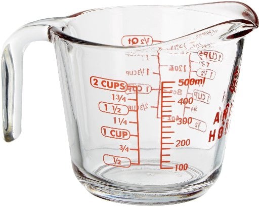 Walmart Home Pick: Anchor Hocking Measuring Cup Glass 2 Cup deal at Walmart