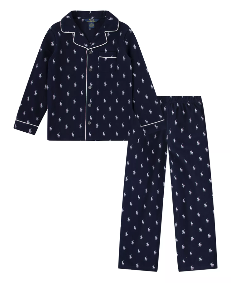 Polo Ralph Lauren Toddler 2-Piece Woven Pajamas Set ONLY $19.23 at Macy’s