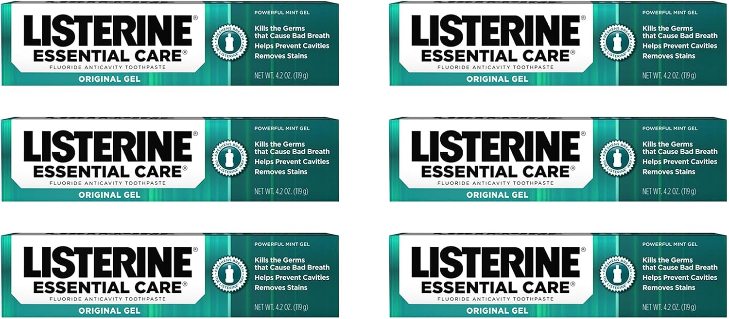 Listerine Essential Care Toothpaste, Bad Breath Treatment, C deal at Amazon
