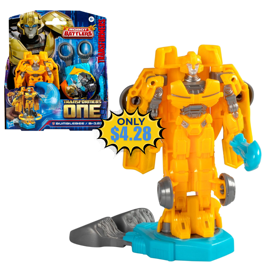 Transformers Battlers Bumblebee (B-127) 4.5-Inch Deal: Save 16%