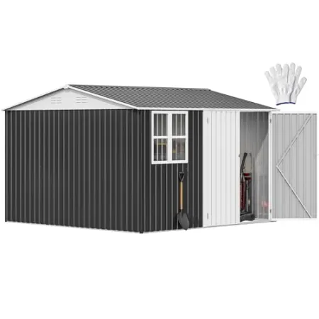 DWVO 10′ x 10′ Outdoor Storage Shed $378 at Amazon