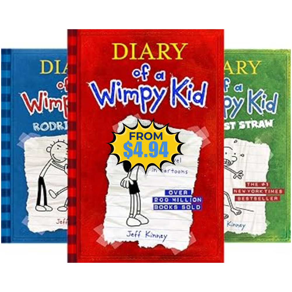 Diary of a Wimpy Kid 21 Book Series Deal at DealsFinders