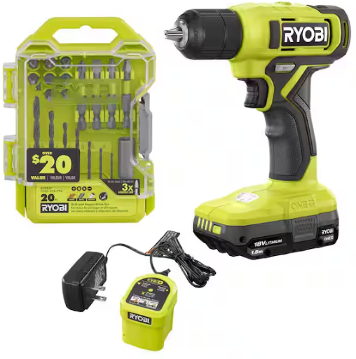 Home Depot Home Pick: RYOBI ONE+ 18V Cordless 3/8 in. Drill/Drive