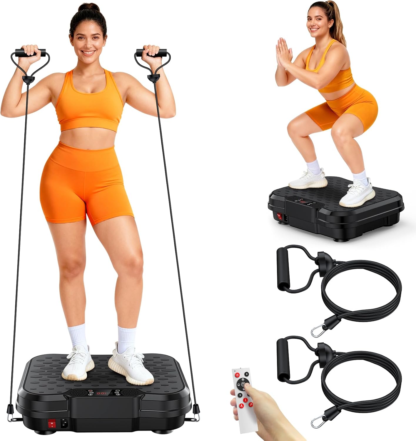 Trekora Vibration Plate Exercise Machine for Lymphatic Drainage,